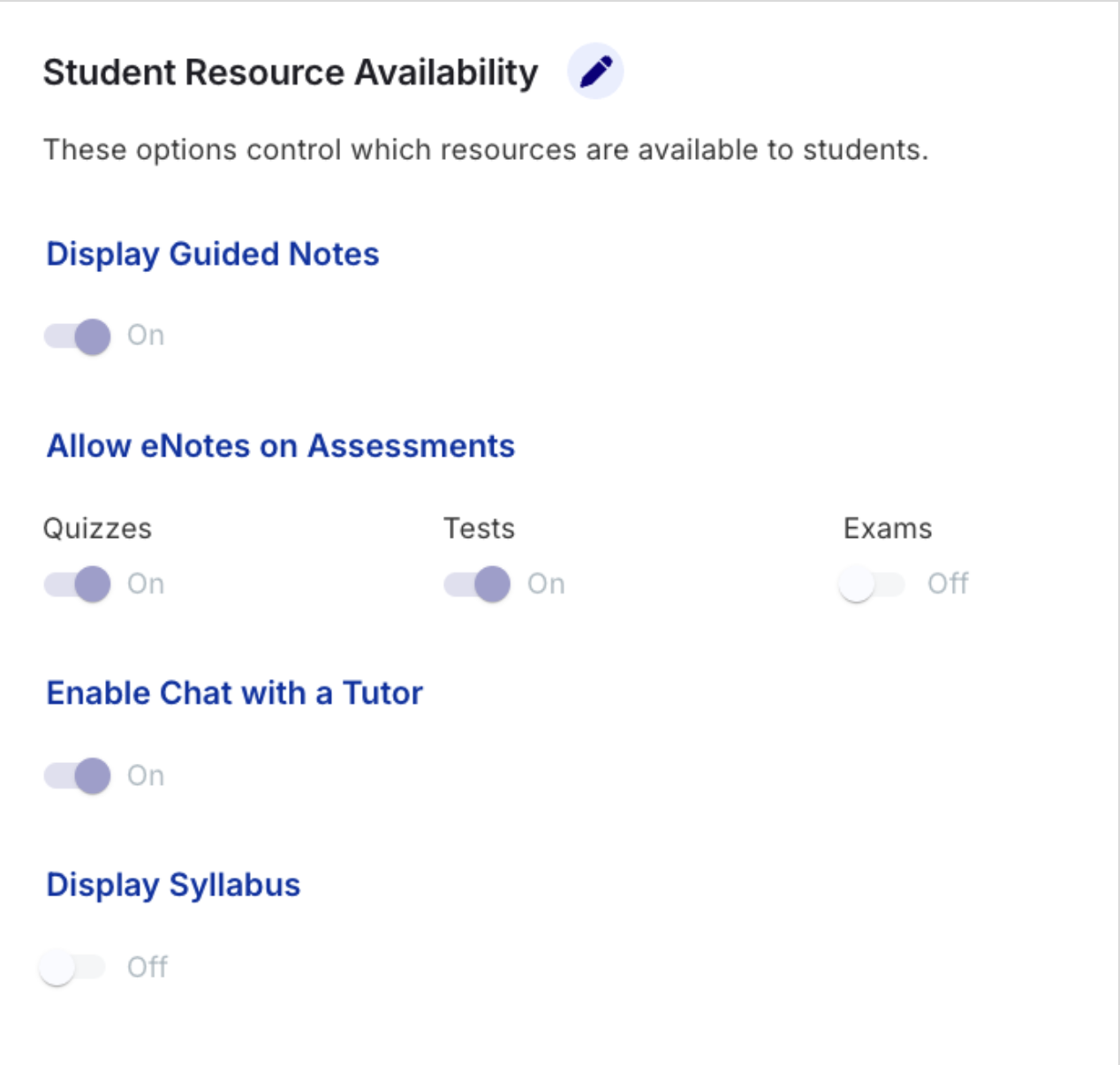 EEX course syllabus